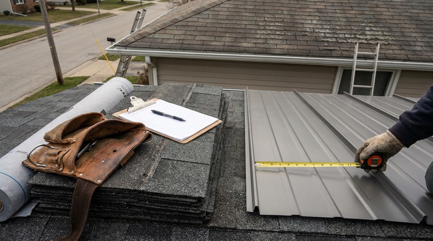 Shingle Prices Rose Three Times in Ten Weeks. Metal Roofing Didn't Get Cheaper, But the Math Changed Anyway.