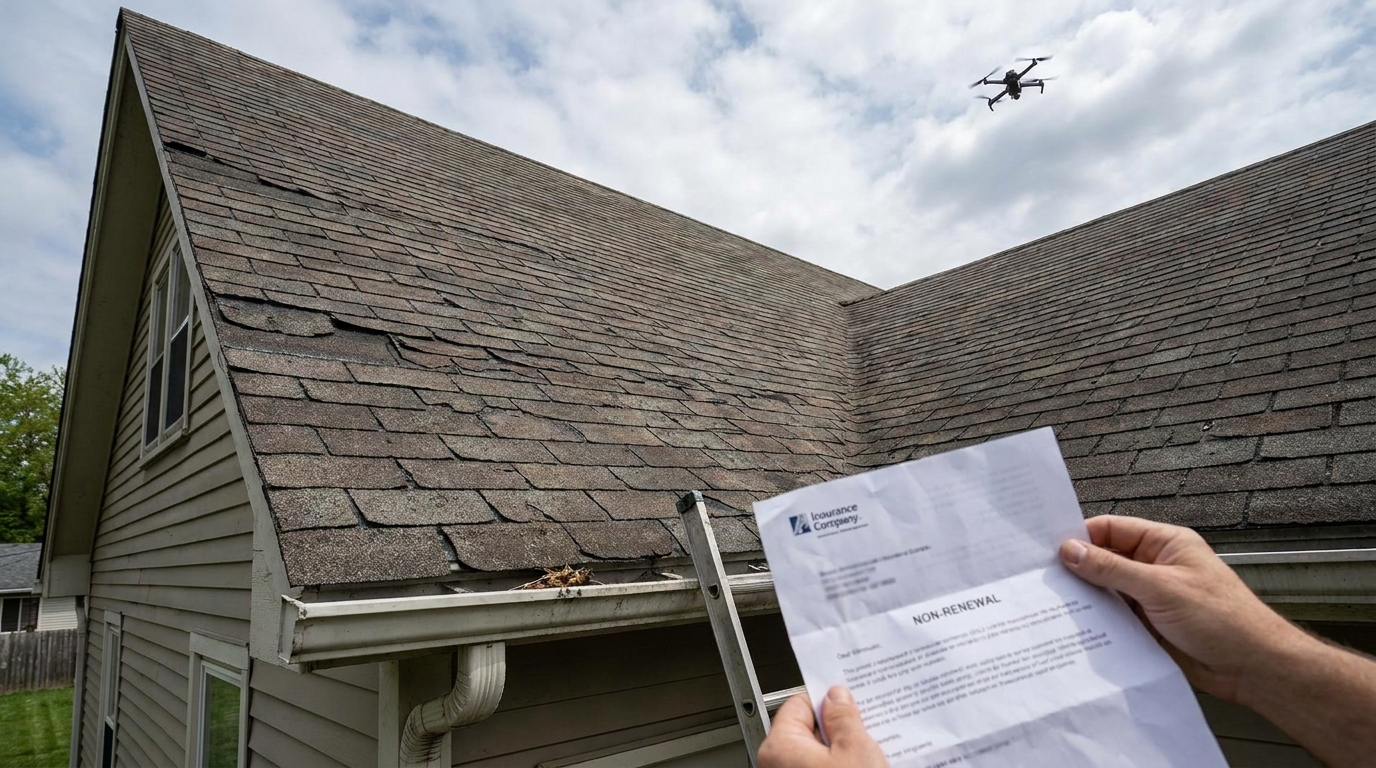 A Drone Photographed Your Roof and an Insurer Dropped You Over It: The 2026 Roof-Age Crackdown and the New Laws Fighting Back