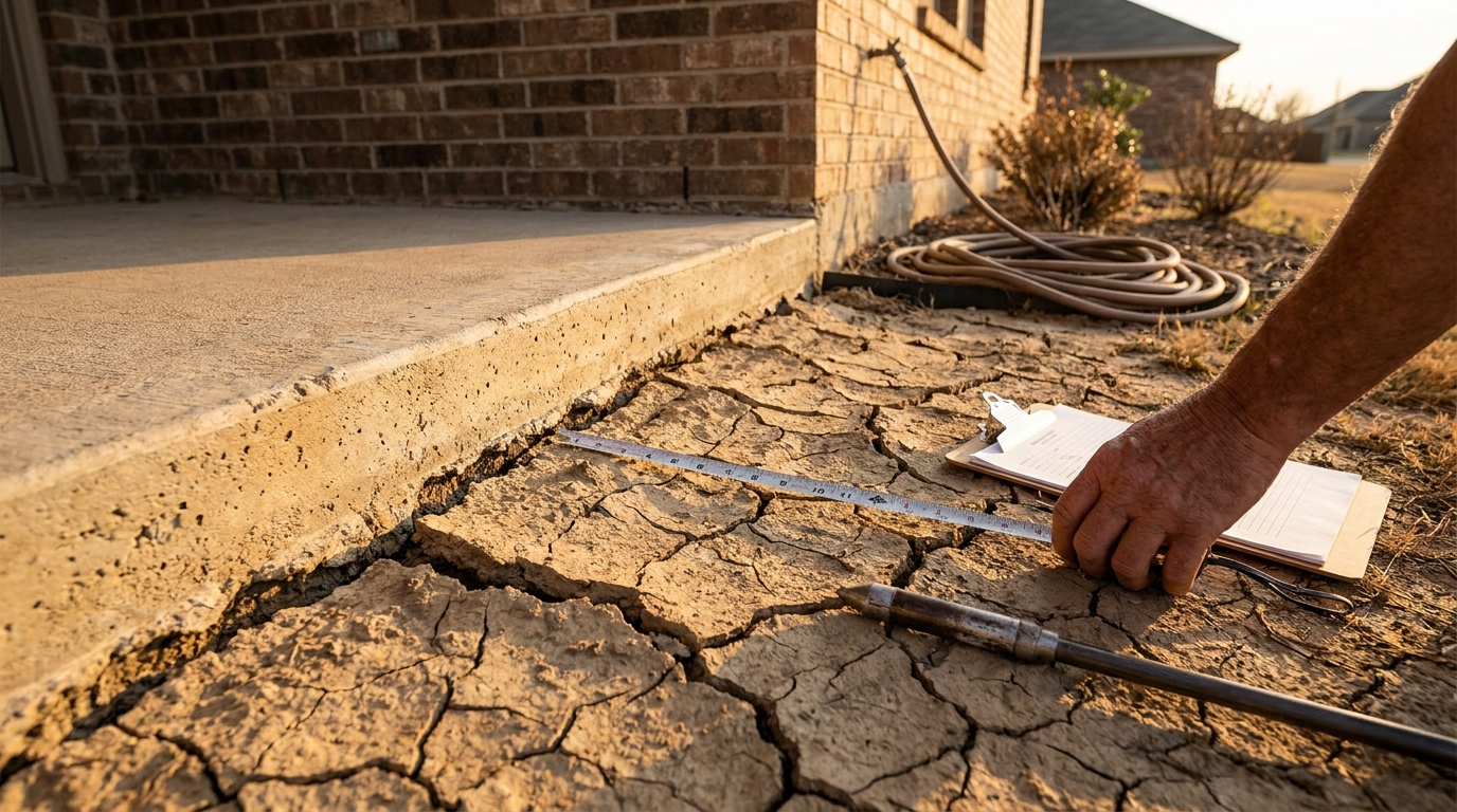 Drought-Cracked Foundations Are the Quiet Disaster of Summer 2026: Why Texas and Oklahoma Homeowners Are Getting $8,000 to $35,000 Pier Quotes