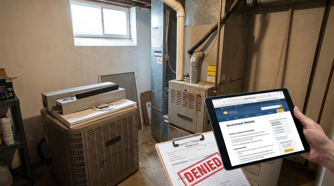 The Rebate That Replaced Your Lost Heat Pump Credit Now Refuses to Pay for a Heat Pump If You're Switching Off Gas