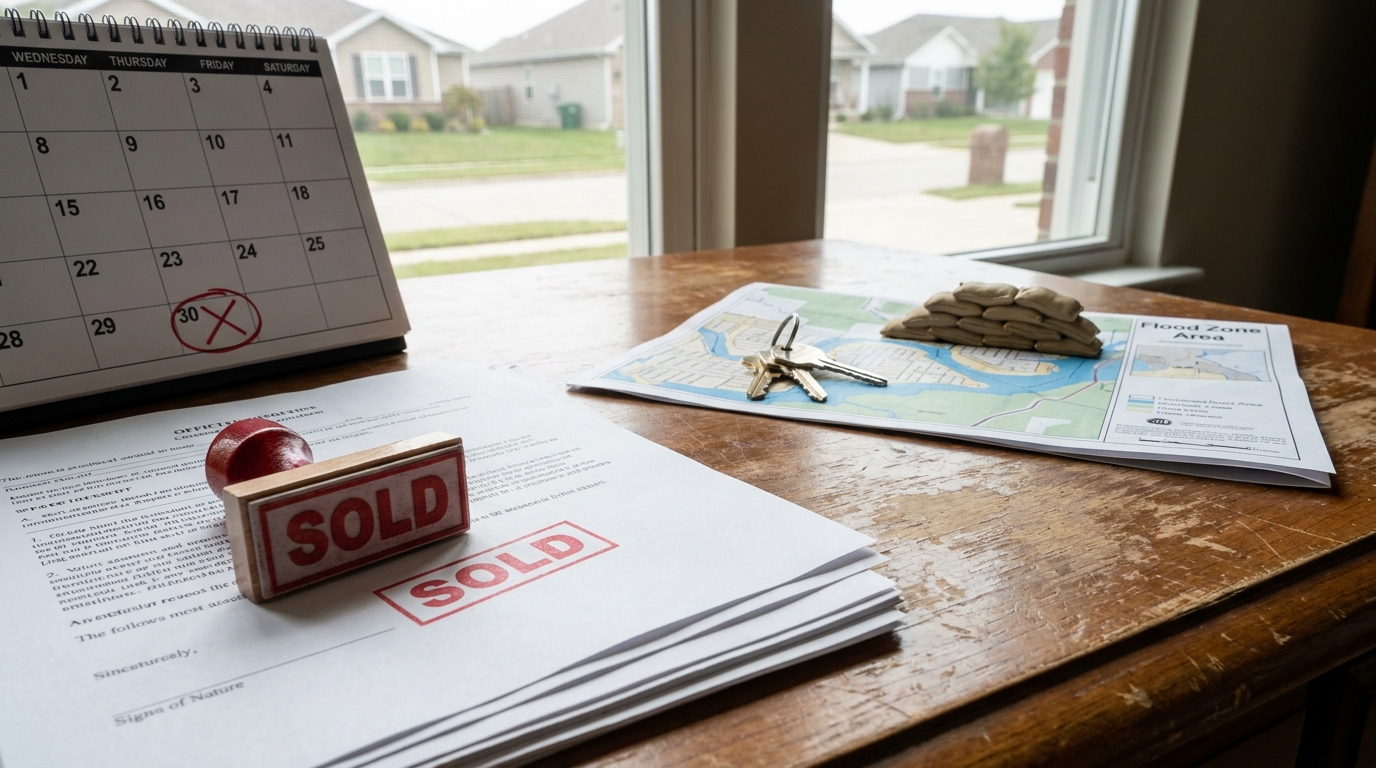Your Home Sale Could Freeze on September 30: The Federal Flood Insurance Program Hits Its Deadline Again, and 40,000 Closings a Month Hang on It