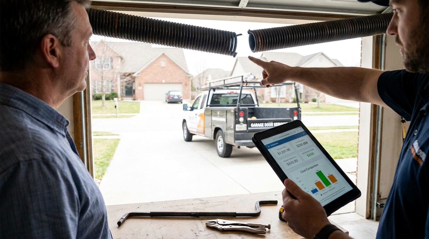 Repair the Springs or Replace the Whole Garage Door?