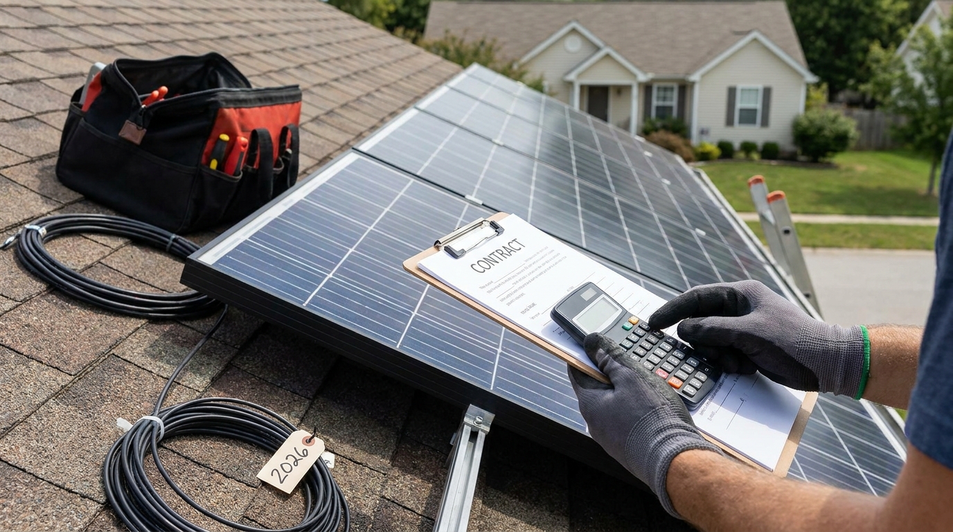 The 30% Solar Tax Credit Is Gone for 2026 Buyers: Why a Cash or Loan Install Now Costs Thousands More